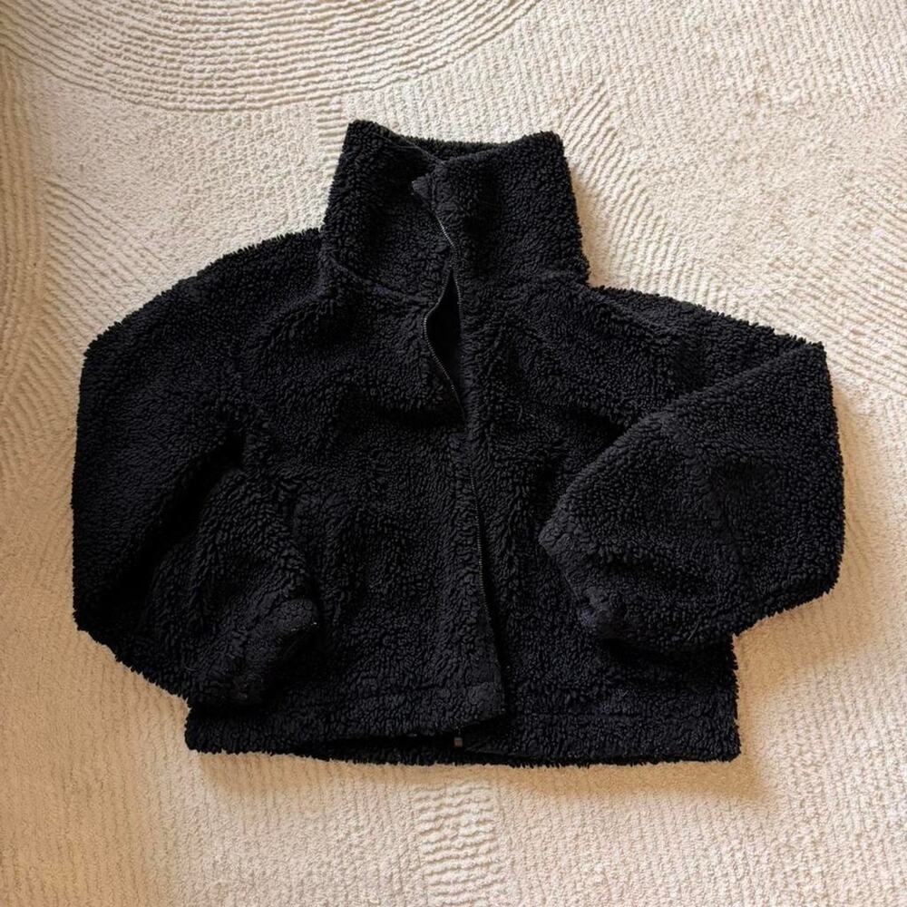 Lululemon sherpa fleece zip up
